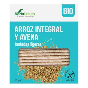 tostas arroz integral e aveia da soria natural
