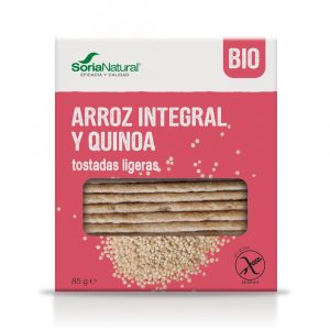 tostas arroz integral e quinoa da soria natural