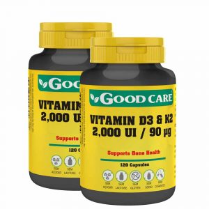 Vitamina D3 K2 em pack da good care