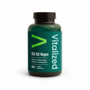 Vitamina d3 k2 vegan da marca Vitalized
