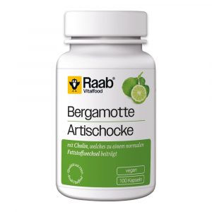 Bergamota e alcachofra da marca raab vitalfood