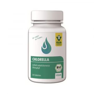 Clorela em comprimidos da marca Raab Vitalfood