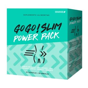 Go Go Slim Power Pack 30 Ampolas + 30 Cápasulas - Farmodietica