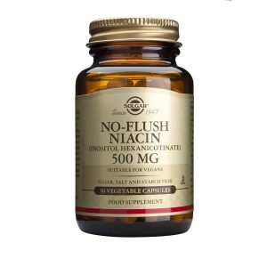 No-Flush Niacina 500mg 50 Capsulas - Solgar