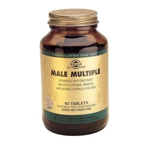 Male Multiple Multivitamínico 60 comprimidos – Solgar