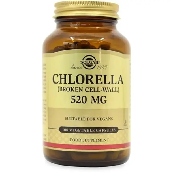 Chlorella 520mg 100 cápsulas - Solgar