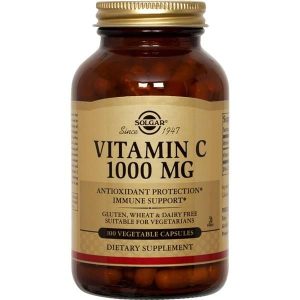 Vitamina C 1000 Mg 100 Cápsulas - Solgar