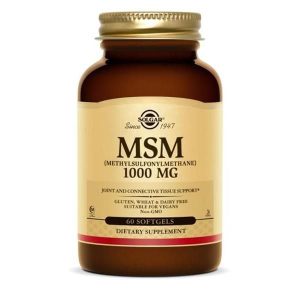 MSM 1000mg - 60 Comprimidos - Solgar