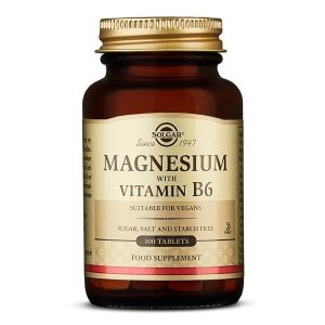Magnésio + Vitamina B6 100 Comprimidos - Solgar