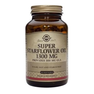 Óleo De Borragem 1300mg 60 Cápsulas - Solgar