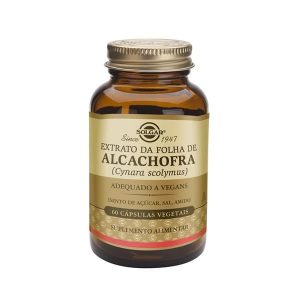 Alcachofra 300mg 60 Cápsulas - Pack 3 - Solgar