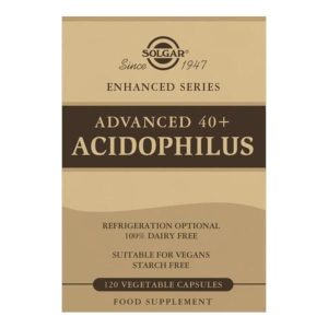 Advanced 40+ Acidophilus 120 cápsulas – Solgar