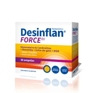 Desinflan Force Rx 30 Ampolas - Farmodietica