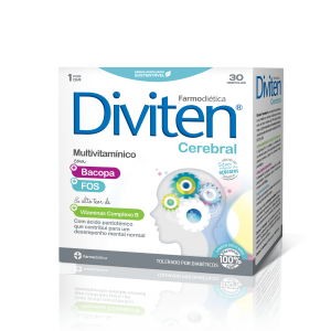 Diviten Cerebral 30 Ampolas - Farmodietica