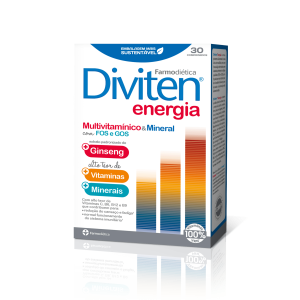 Diviten Energia 30 Comprimidos - Farmodietica