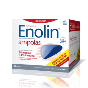 Enolin 40 Ampolas - Farmodietica