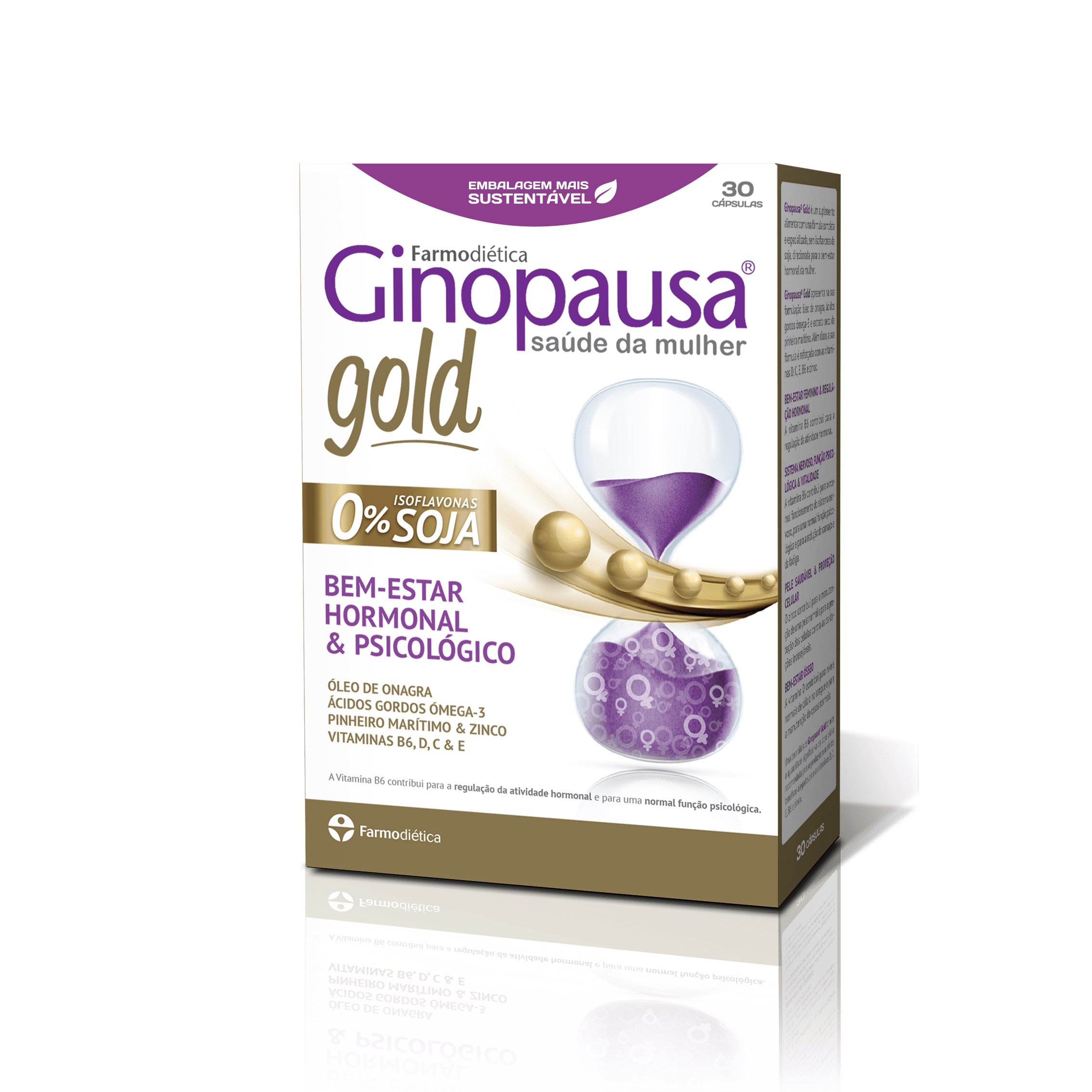 Ginopausa Gold 30 Cápasulas - Farmodietica
