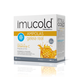 Imucold Geleia Real 20 Ampolas - Farmodietica