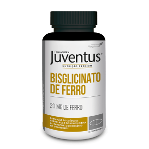 Juventus Premium Bisglicinato de Ferro 90 Comprimidos - Farmodietica