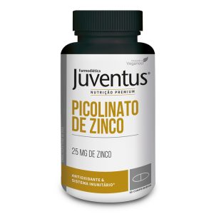 Juventus Premium Picolinato de Zinco 60 Comprimidos - Farmodietica