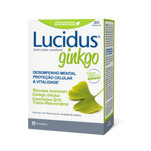 Lucidus Ginkgo 30 Cápasulas - Farmodietica