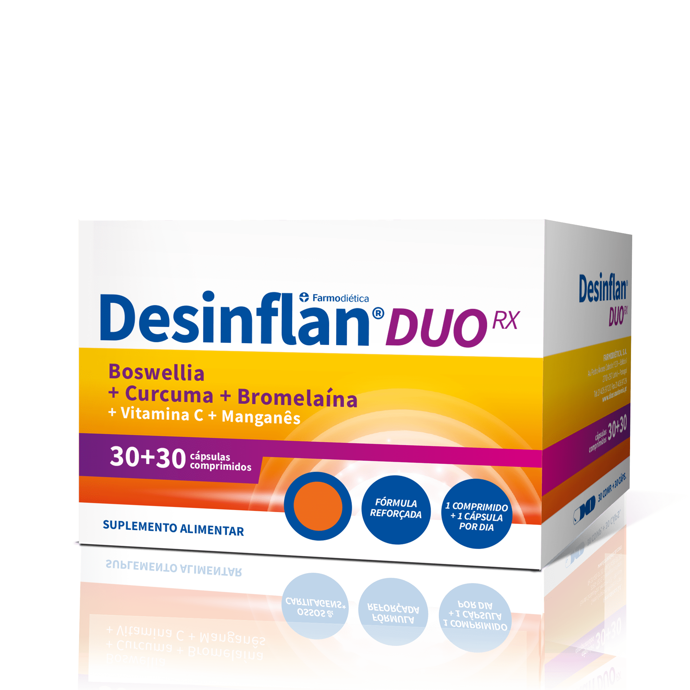 Desinflan Duo Rx 30 comprimidos + 30 cápsulas - Farmodiética