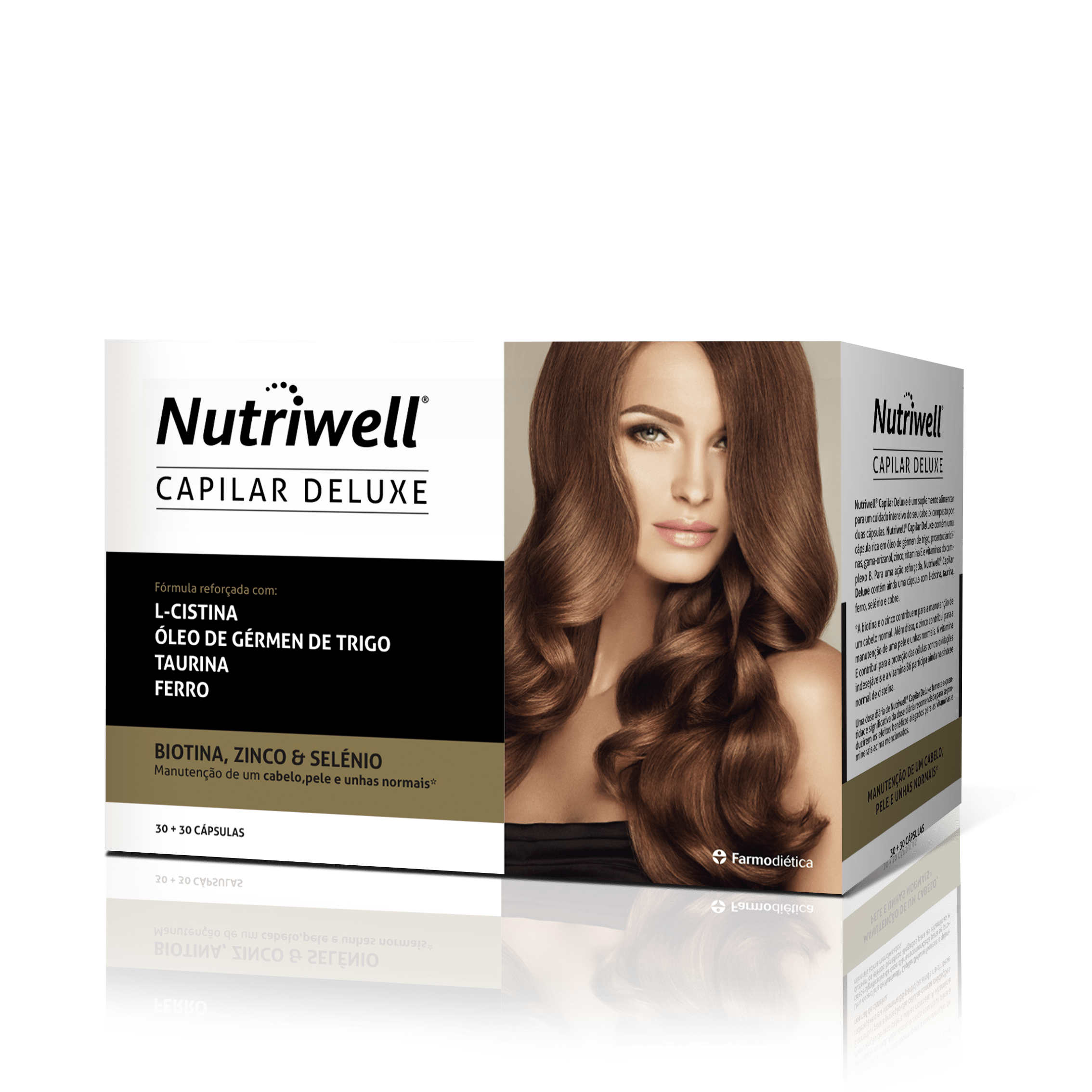 Nutriwell Capilar Deluxe 30+30 Cápasulas - Farmodietica