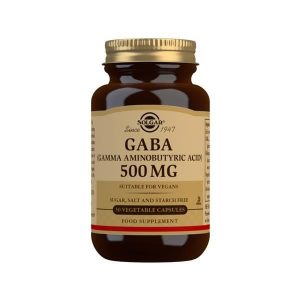 GABA 500mg - 50 Cápsulas - Solgar