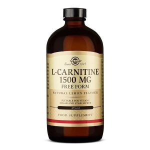 L-Carnitina Líquida, Sabor A Limão 473ml - Solgar