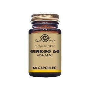 Ginkgo Biloba 60 60 cápsulas – Solgar