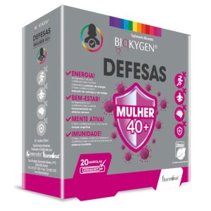 Biokygen Defesas Mulher 40+ – 20 ampolas – Fharmonat