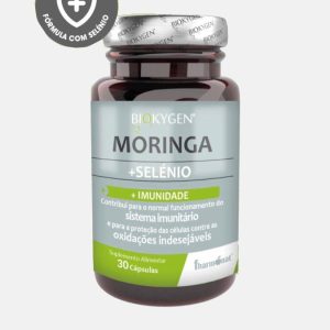 Biokygen Moringa + Selénio – 30 cápsulas – Fharmonat