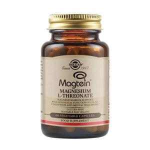 Magtein Magnésio L-Treonato 60 Capsulas - Solgar
