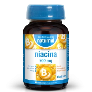 Niacina 500mg – 90 comprimidos – Naturmil