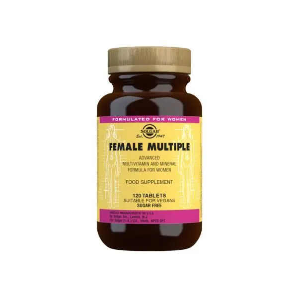 Múltiple Femenino 120 Comprimidos - Solgar