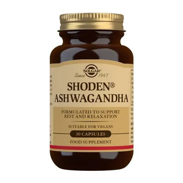 Shoden Ashwagandha 30 Cápsulas - Solgar