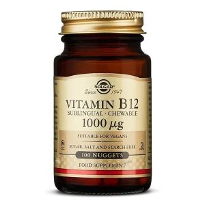 Vitamina B-12 1000 Mcg 100 Comprimidos - Solgar