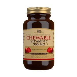 Vitamina C Com Sabor A Arando Vermelho E Framboesa 90 Comprimidos