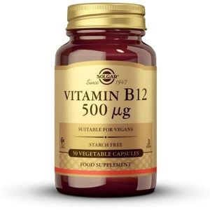 Vitamina B12 500 Mcg - 50 Cápsulas - Solgar