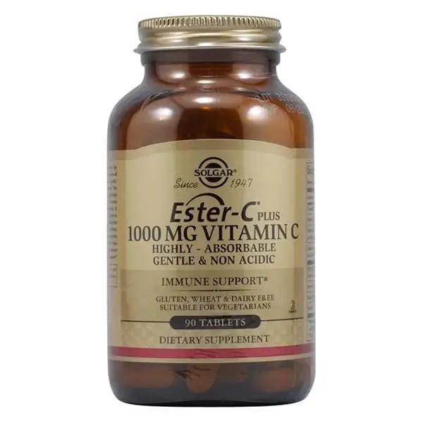 Ester-C Plus 1000 mg Vitamina C 90 comprimidos - Solgar