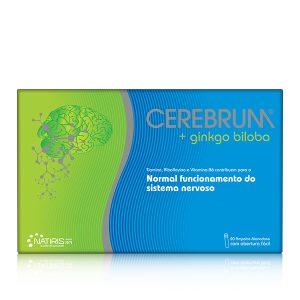 Cerebrum + Ginkgo Biloba – 20 Ampolas – Natiris