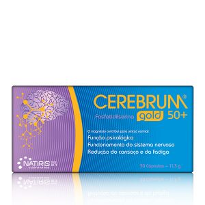 Cerebrum Gold 50+ – 30 Cápsulas – Natiris