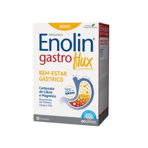 Enolin Gastro Flux 20 Comprimidos Mastigavel - Farmodietica