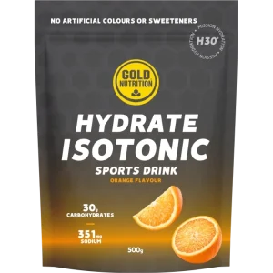 Hydrate Isotonic H30 Laranja 500gr - Gold Nutrition