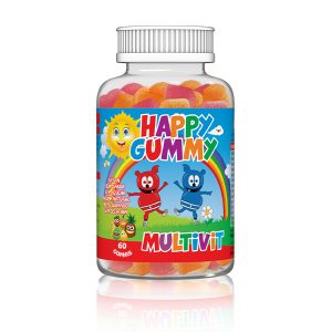 Happy Gummy Multivitaminas e Minerais - 60 Gomas - Natiris