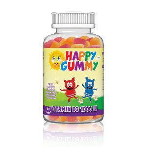 Happy Gummy Vitamin D3 1000 UI - 60 Gomas - Natiris