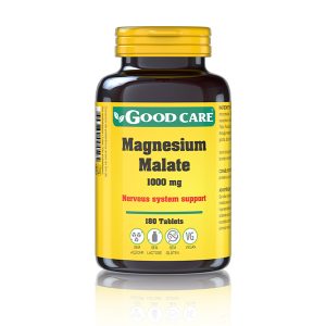 Magnesium Malate 100mg - 180 Comprimidos – Good Care