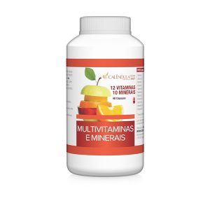 Multivitaminas e Minerais 2x60 Cápsulas  - Calêndula