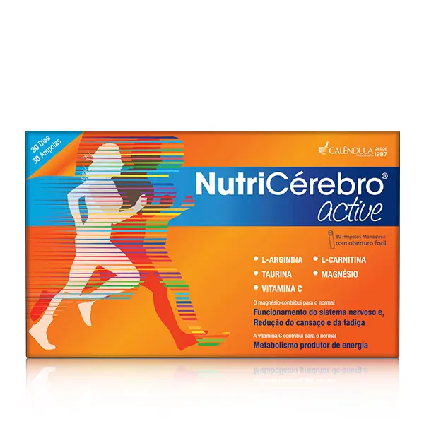 NutriCérebro Ativo 30 Ampolas - Calêndula