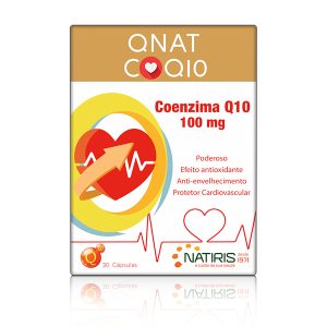 QNAT CoQ 10 100mg – 30 Cápsulas – Natiris